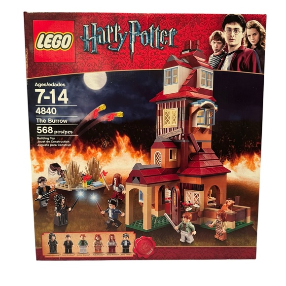 Lego Other - LEGO 4840 Harry Potter The Burrow 568 piece